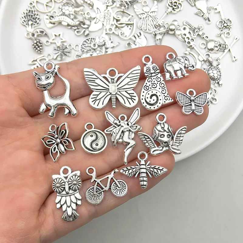 DIY Sturdy Lightweight Beads Necklace Making Parts Small Craft Kit Little Cute Bracelets Pendant Lovely Jewelry Accessories