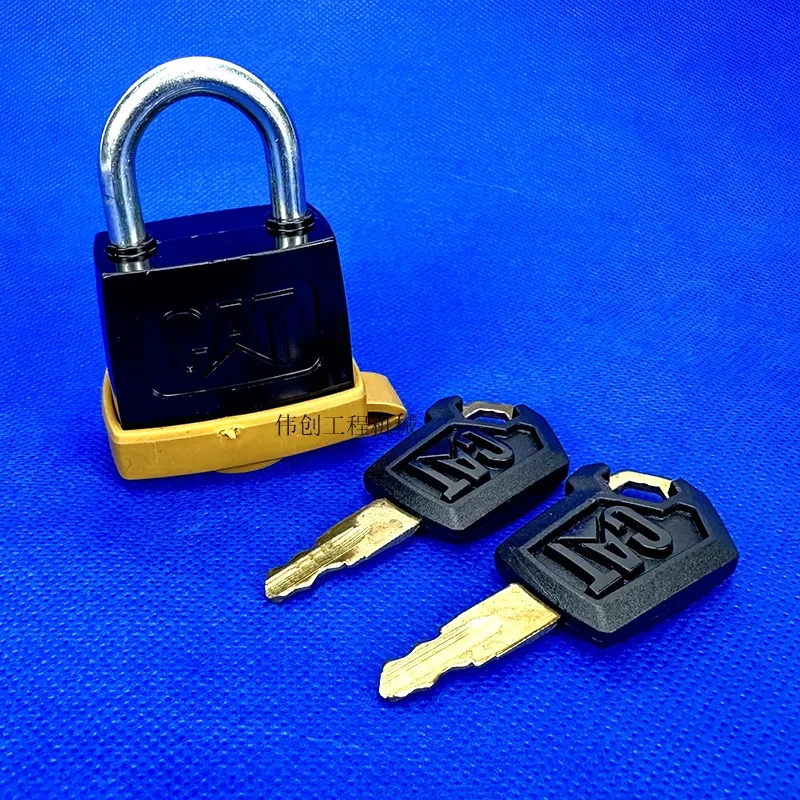 Fuel Tank Lock Excavator Lock Head Anti-theft Padlock for Caterpillar Cat E320 323 329 330 336c D Excavator