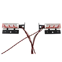 Metal LED Tail Light Lamp For 1/14 Tamiya RC Truck Car SCANIA R730 R470 R620 VOLVO FH12 FH16 ACTROS 3363 1851 AROCS 3363 3348 MA 1