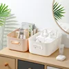 Desktop Storage Box, Cosmetics Clutter Organizer Box, Household Plastic Storage Box, Storage Box, Kitchen Storage, Bathroom 5