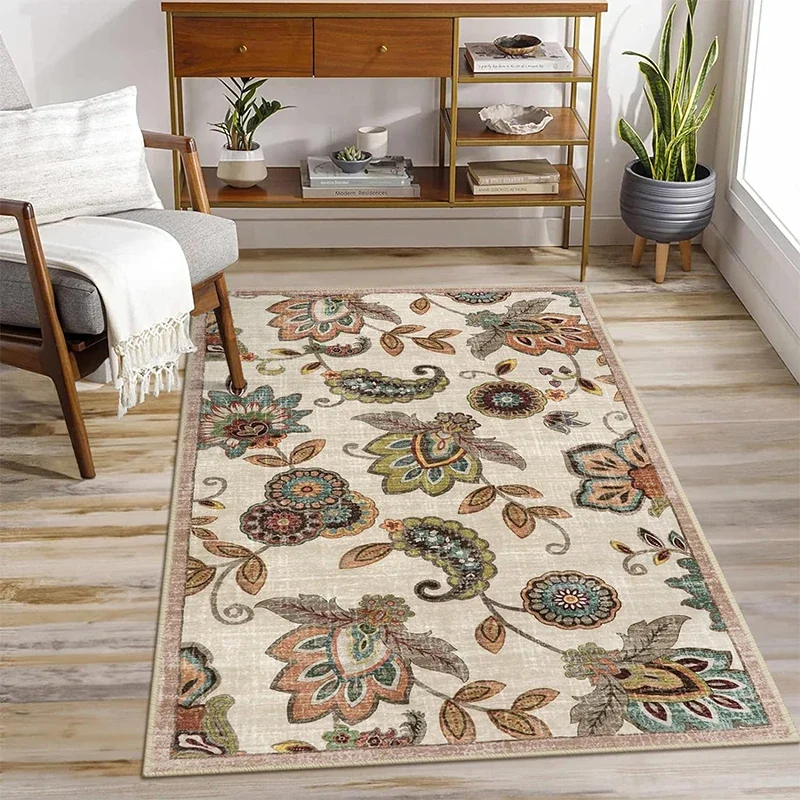 Tapis doux Shaggy lavable en machine tapis fran ais vintage salon Tapis doux shaggy lavable en machine tapis fran ais vintage salon