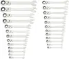 25-Pc. Flex Combination Ratcheting Wrench Set, SAE/MM - 86730 2