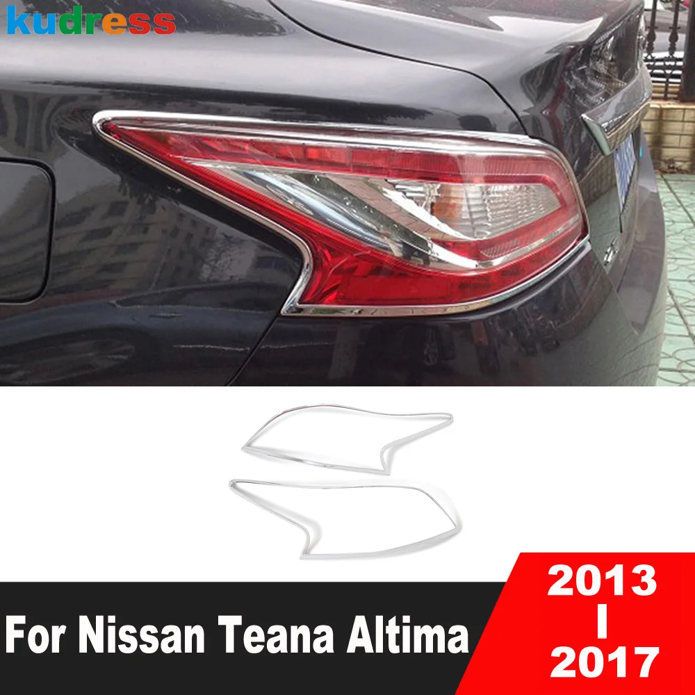 

Задняя крышка фонаря для Nissan Teana L33 Altima 2013 2014 2015 2016 2017, задняя фара автомобиля, ободок, аксессуары