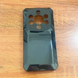 Premium Black Transparent Soft TPU Silicone Phone Case - Durable and Stylish Protective Back Cover for Ulefone Armor28ultra (Black)
