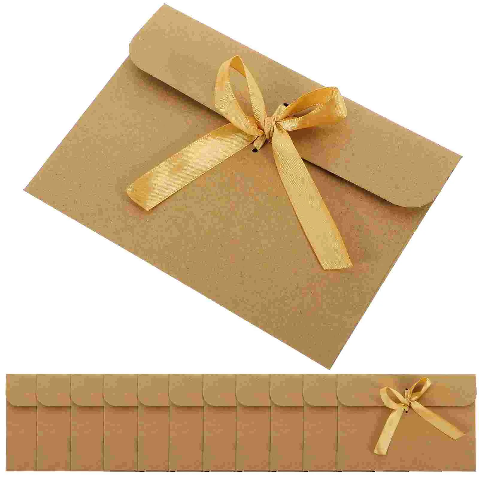 50 Pcs Photo Envelopes European Letter Supplies Invitation Writing Covers Multi-function