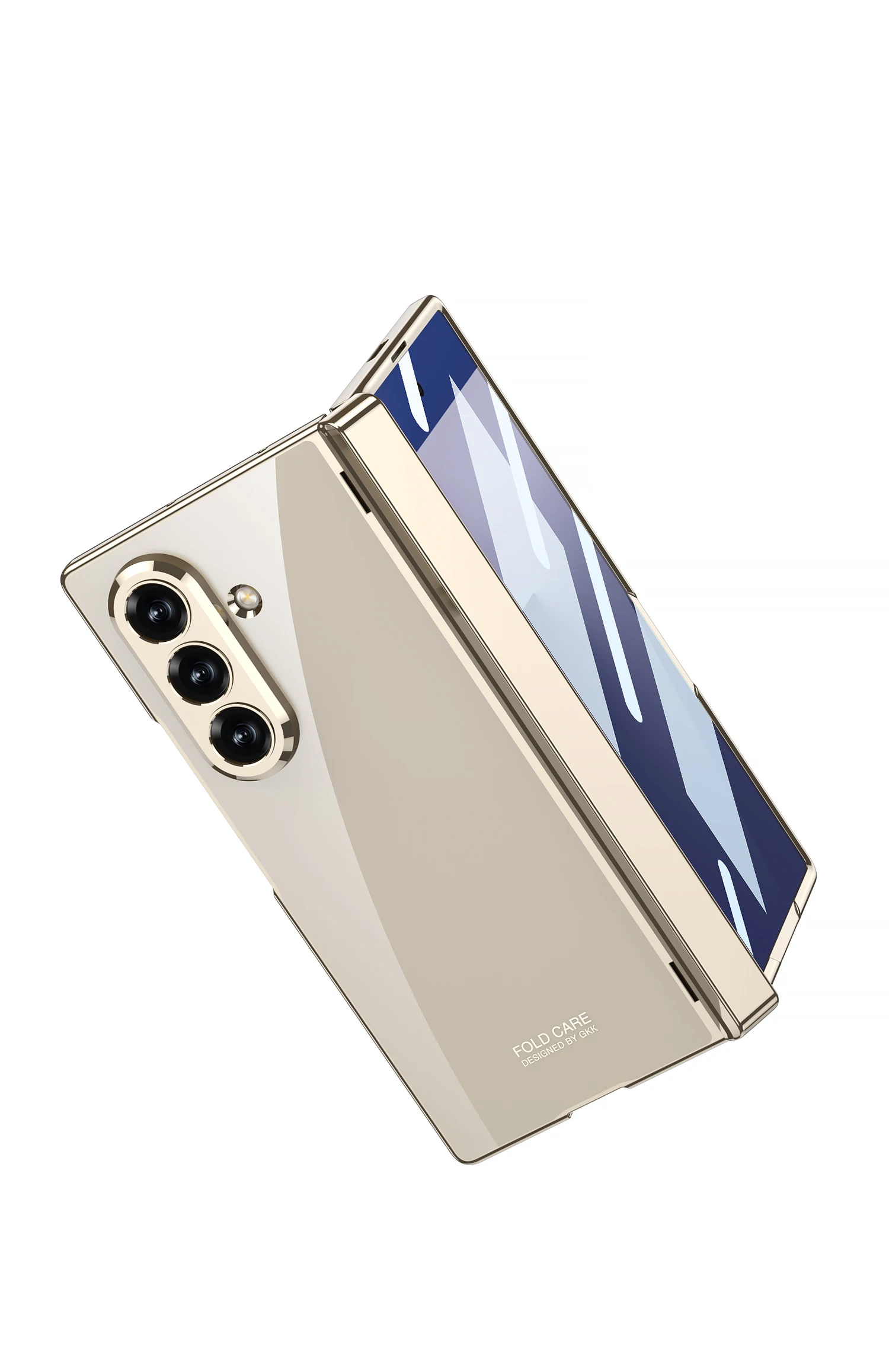 Magnetic Hinge All-included Case for Samsung Galaxy Z Fold 7 Outer Screen Glass