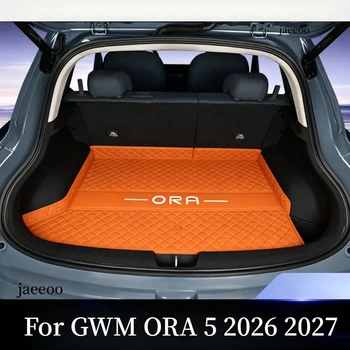 Tappetini per Bagagliaio Auto per GWM ORA 5 2026 2027, Accessori Auto, Coperture Protettive Impermeabili per Tappeti Posteriori