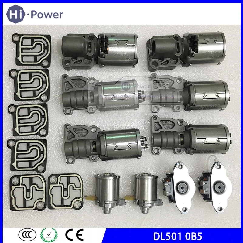 

DL501 0B5 7-скоростной оригинальный фотомагнит 10 шт. для AUDI A4 A5 A6 A7 Q5 Электромагнит переключения передач DL501