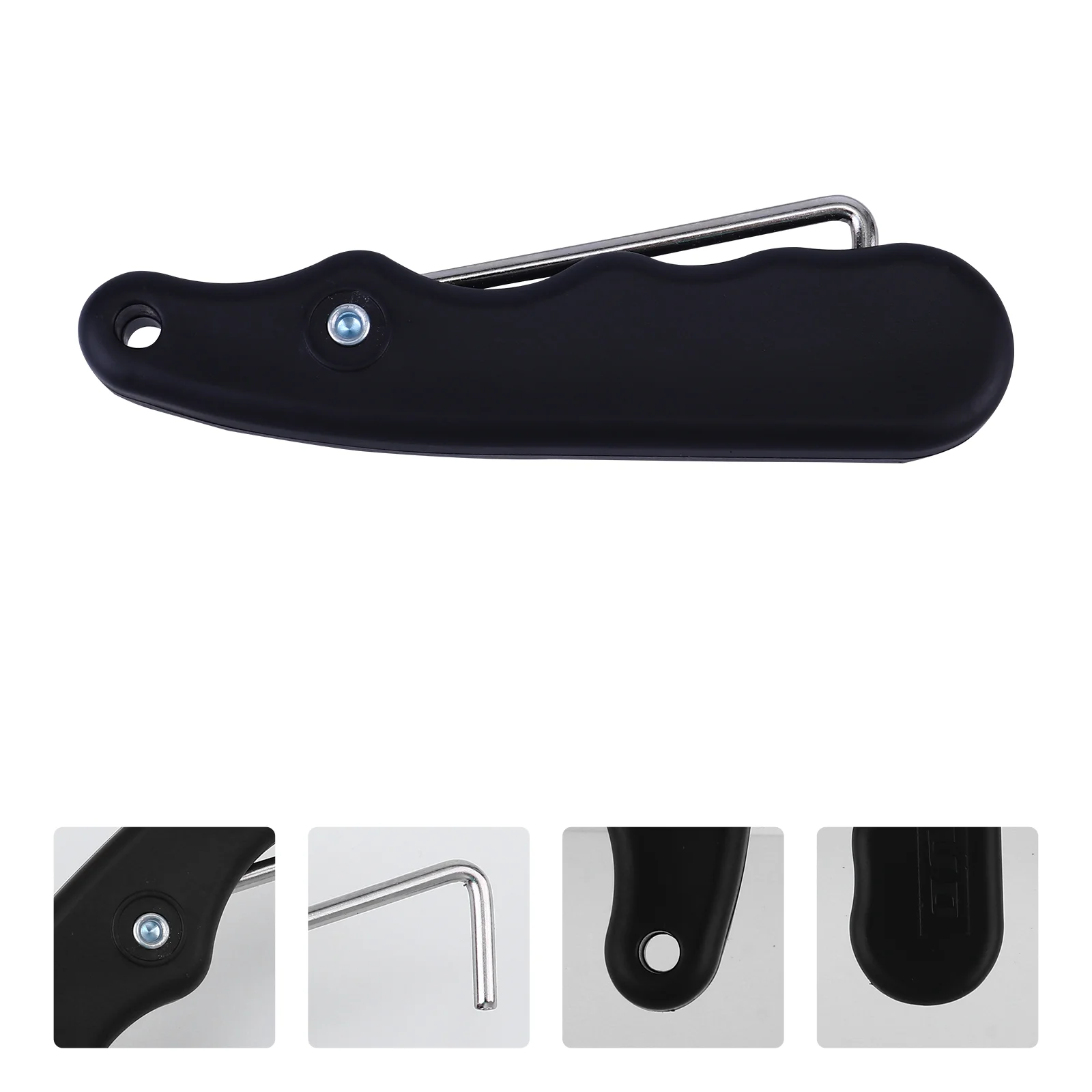 Shoe Tightener Stainless Skate Lace Tighteners Professional Skateboard Tool Shoes Skates Skating Parts Portable ice skate lace tightener tool
