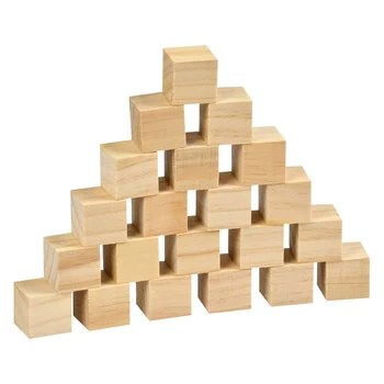 Wood Craft Cube Blocks 1