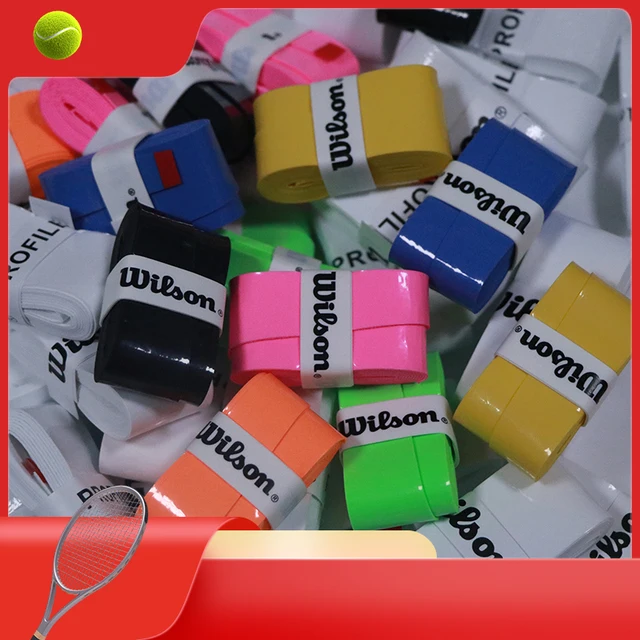 15/30/60/90/180 Pcs Wilson Hand Glue Non-slip Belt Tennis Racket Grip Tape Anti-slip Band Fishing Pole Sweatband Pu Handle 4