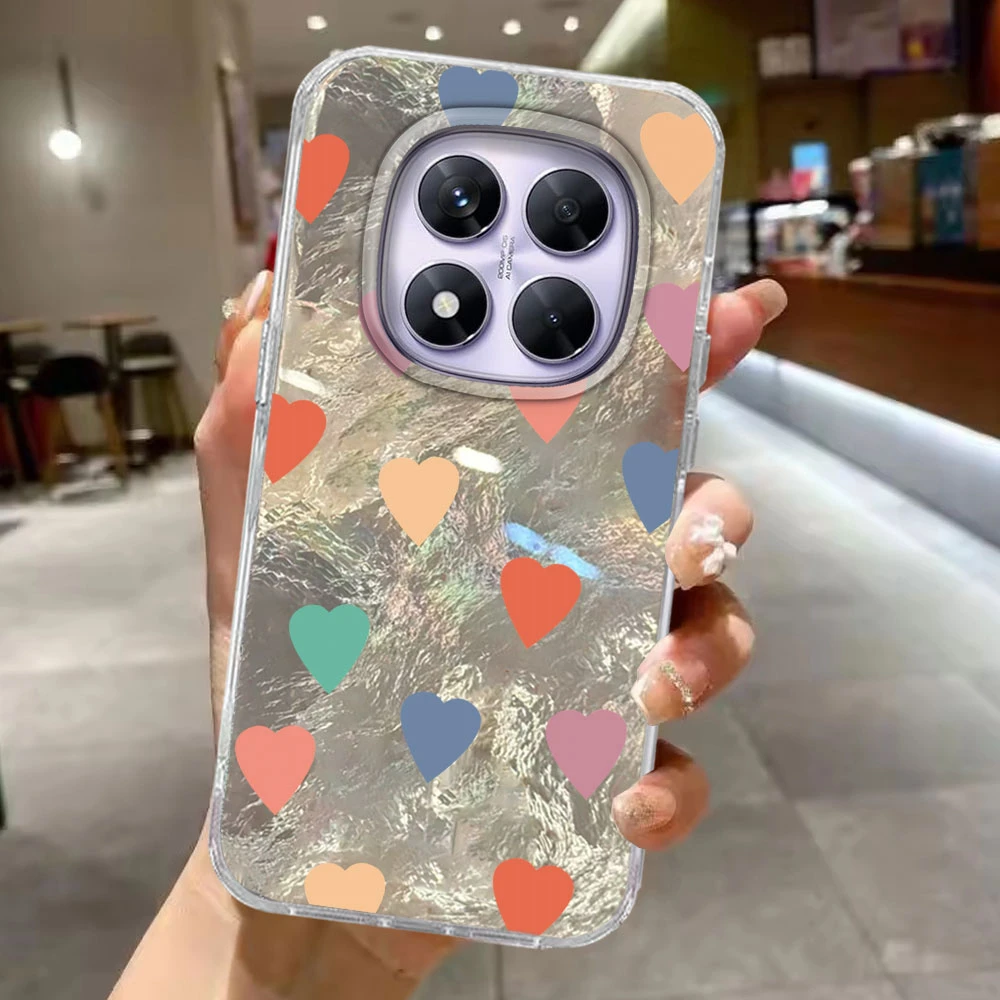 Pink Little Love Heart Girls Phone Case Cover