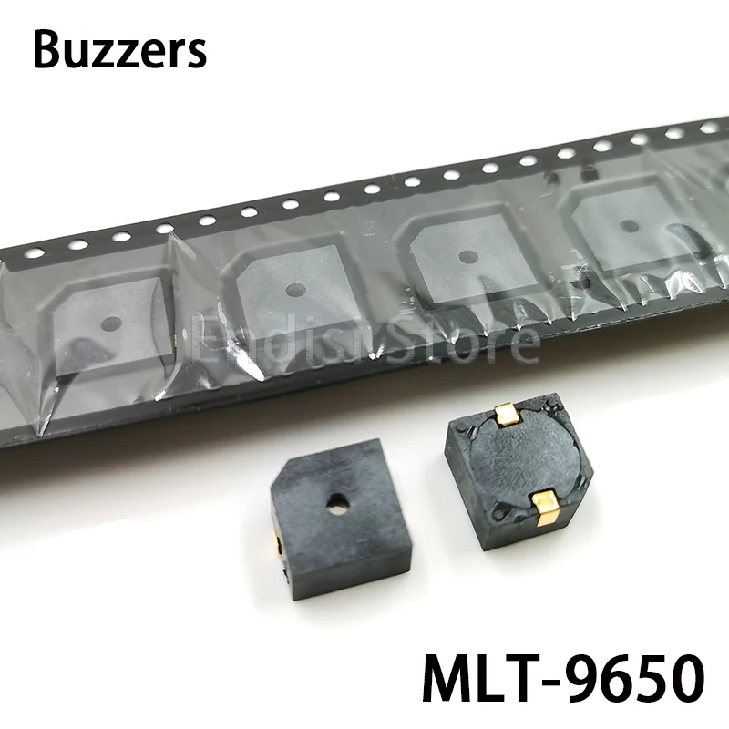 MLT-9650 5V 9.6*9.6*5mm Electromagnetic Speaker Buzzers  9650 SMD Active Buzzer