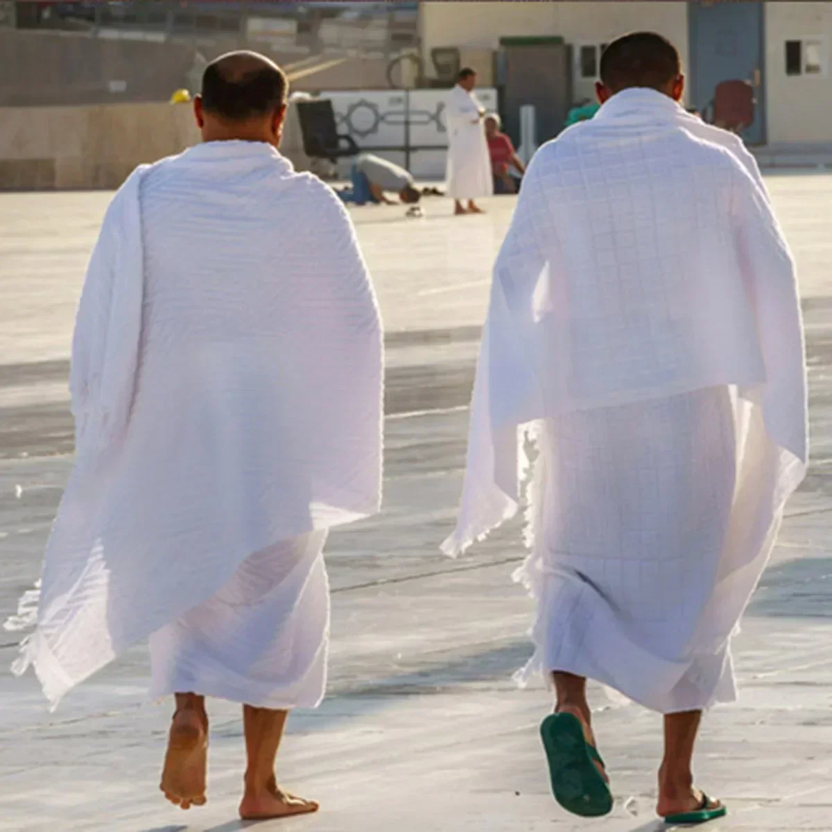 Hajj Clothing and Towels Hajj Clothing and Towel Hajj Men's Clothing and Hajj Towel Microfiber polyester 2 worship towels in one packaging bag
