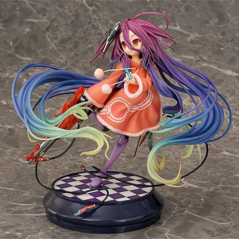 

Anime No Game No Life Figures Zero Shiro Stephanie Dola Model Dolls Figurines Action Figure Schwi Jibril Fairy Shampoo Figurine