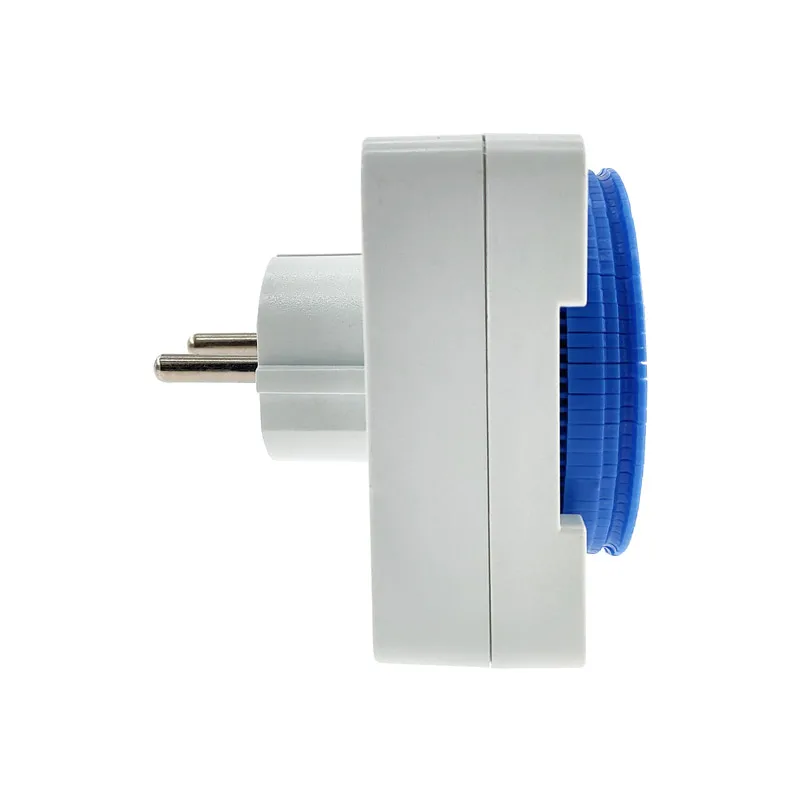 Timer Switch EU 24 Hours Mechanical Grounded Programmable Smart Countdown Loop Socket Indoor Auto Power off
