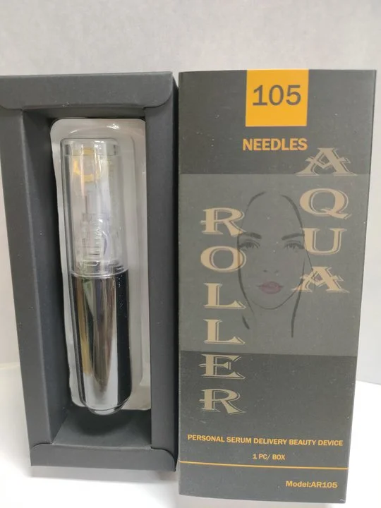 Derma Roller 105 Pin New Lip Roller Beard Growth Facial Care Beauty Tools and Serum Applicator Titanium needle