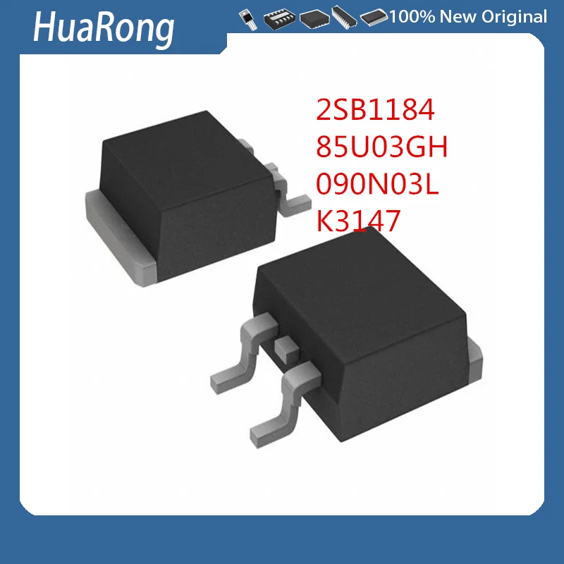 

50Pcs/Lot NWE 2SB1184 B1184 85U03GH AP85U03GH 090N03L IPD090N03LG K3147 2SK3147 TO-252