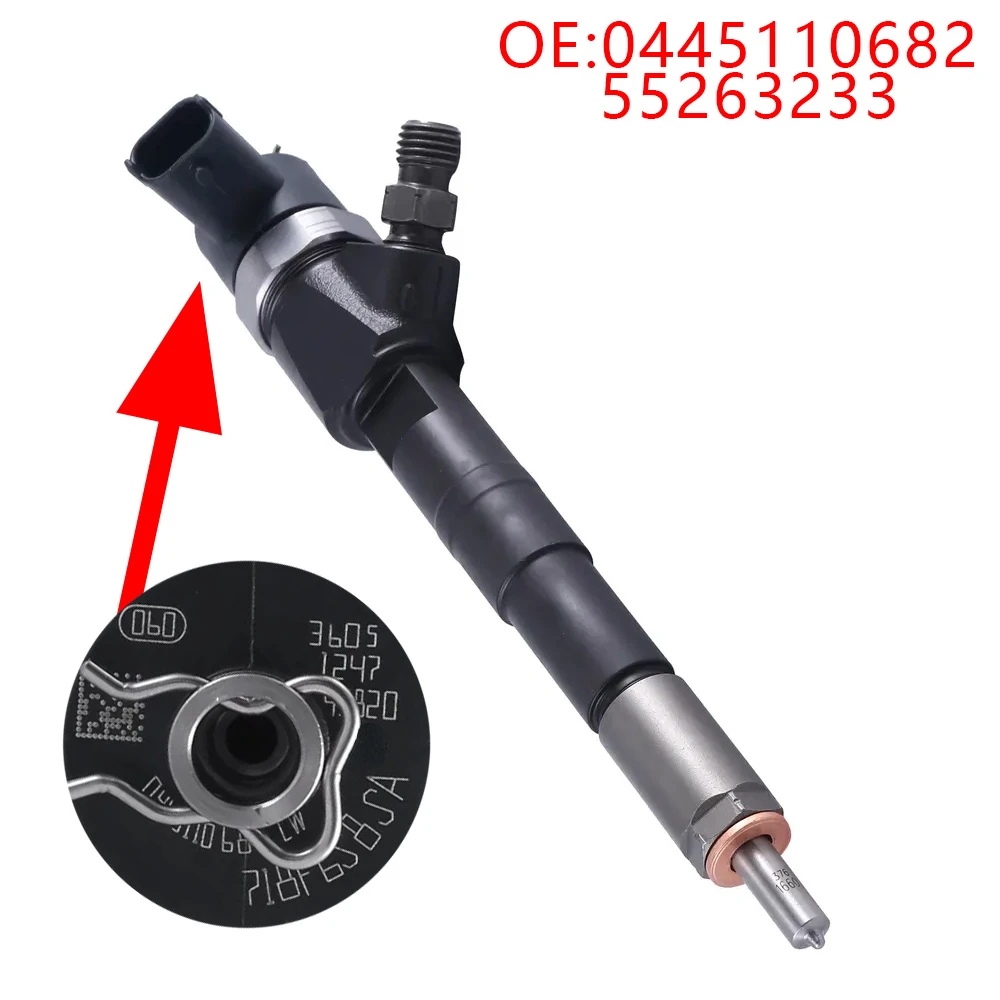0445110682 55263233 Brand New Common Rail Injector Assembly 0445110300