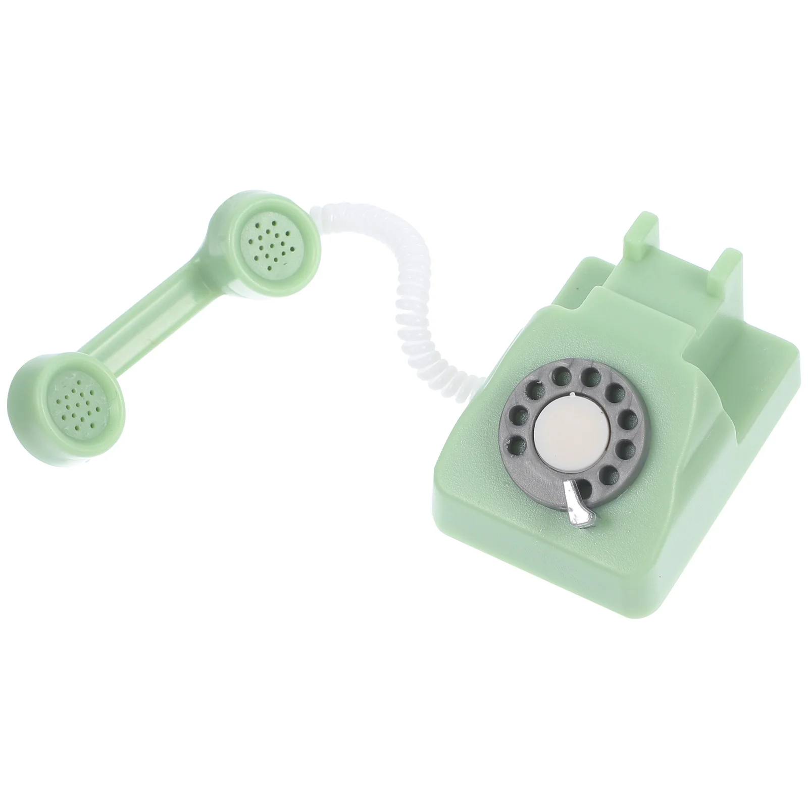 

Mini House Telephone Decoration Vintage Mini Telephone Model house Phone Figurine
