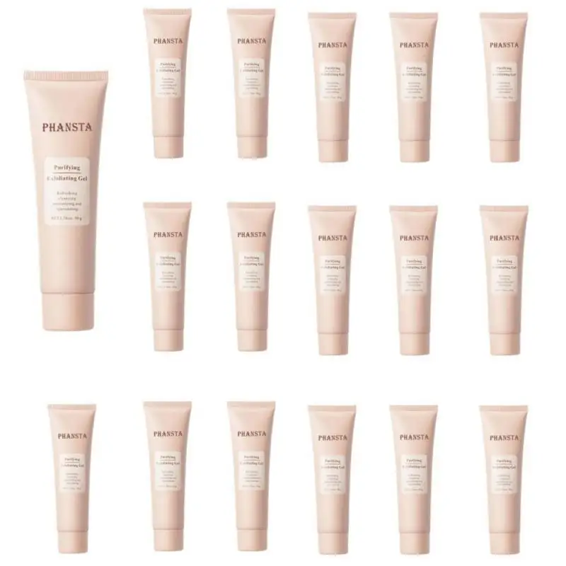 Purifying Exfoliating Gel Gentle Exfoliating Facial Cleanser Facial Scrub Moisturizing Nourishing Repair Cleans Dirt Oils 1PC For Facial Scrub Balls Tanning Spray