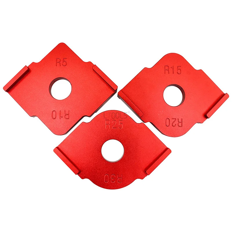 

Engraving Machine Fillet Template Handheld Trimming Machine R Plate R5-R10/R15-20/R25-R30 Woodworking Round Corner Trimming Aids