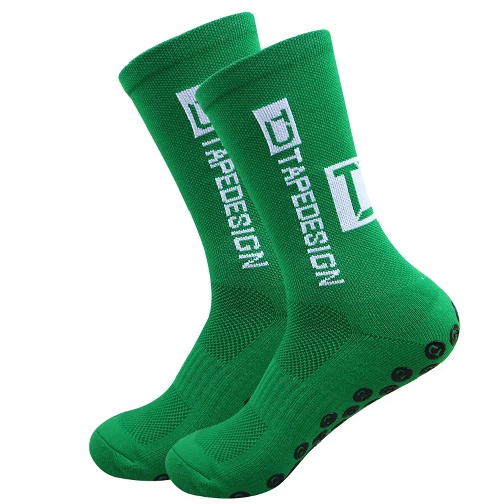 Men's Non-Slip Grip Athletic Socks - Ideal for Soccer, Football, Basketball & Cycling