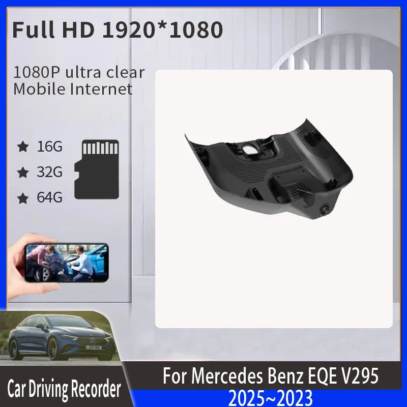 Dvd Per Auto Per Mercedes Benz Eqe V295 2025 2024 2023 Dashcams Voor Players Registratori Stradali Fotocamera Dvr Dash Cam Wifi Accessori Per Auto