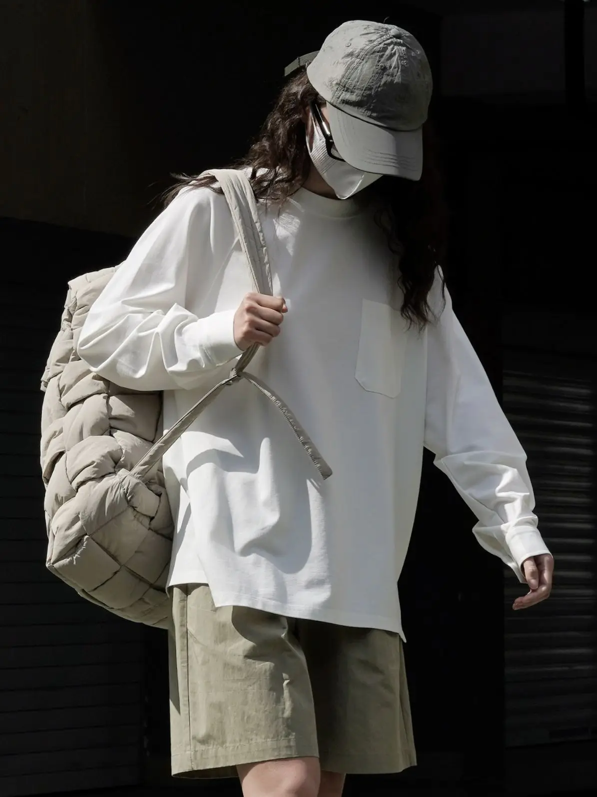 

Женская футболка с длинным рукавом, белая Базовая Блузка с круглым вырезом, универсальная Свободная Повседневная футболка, Y2k, весна-лето