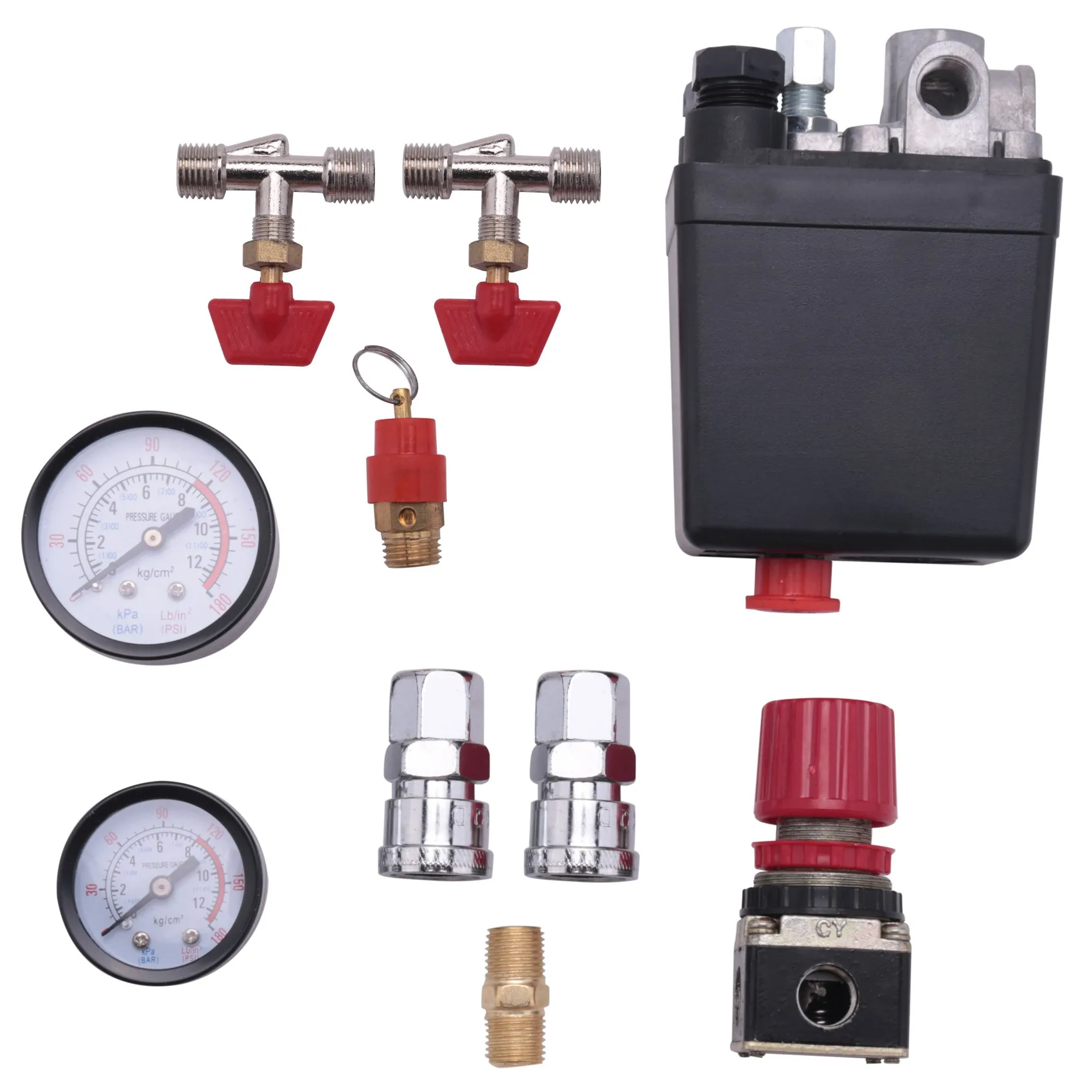 Válvula De Control De Interruptor De Prión Del Compror De Aire Ristente 90 PSI 120 PSI