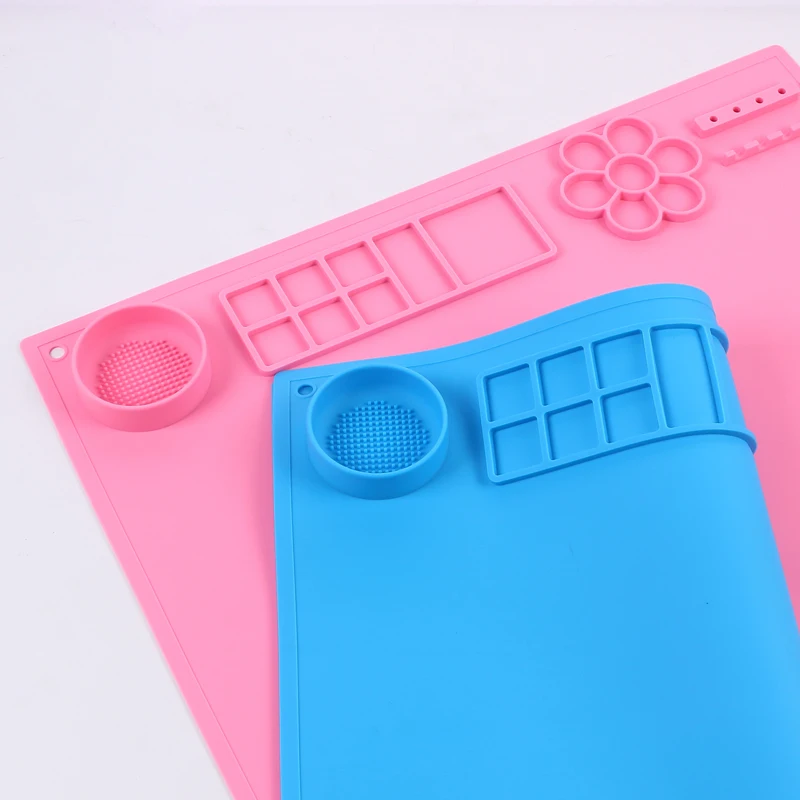 1pc Silicone painting pad Painting doodle pad Oil painting