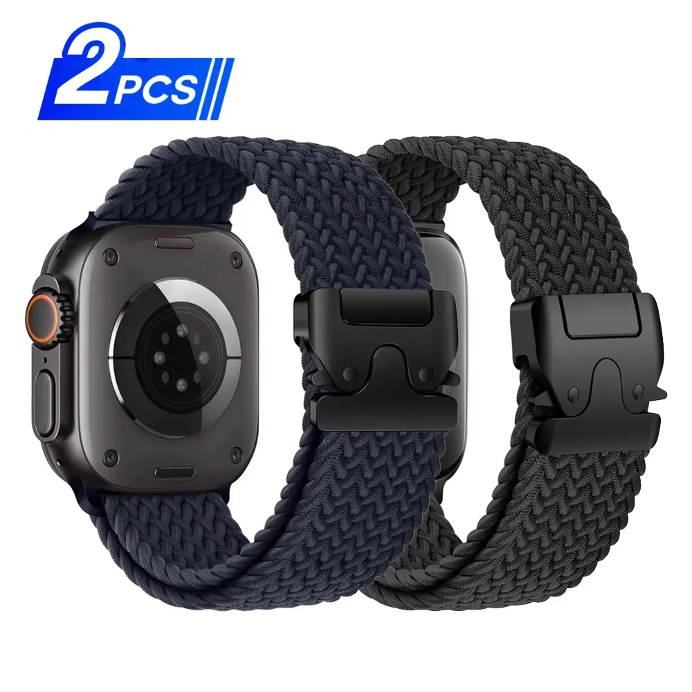 Braided Parachute Strap Bracelet