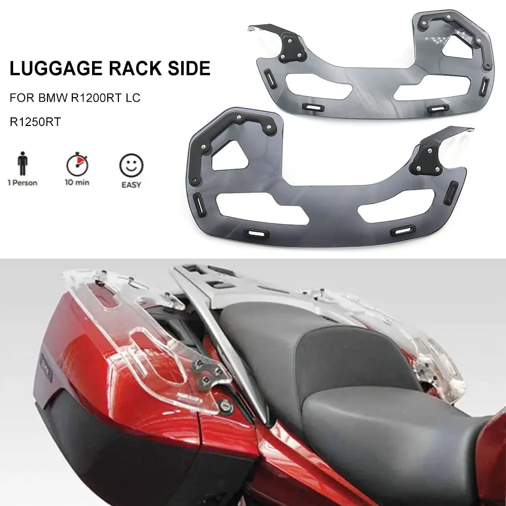 

New Motorcycle Accessories Luggage Rack On Side Panniers Suitable For BMW R1200RT LC 2014 R1250RT 2021 2020 2019 2018 2017 2016