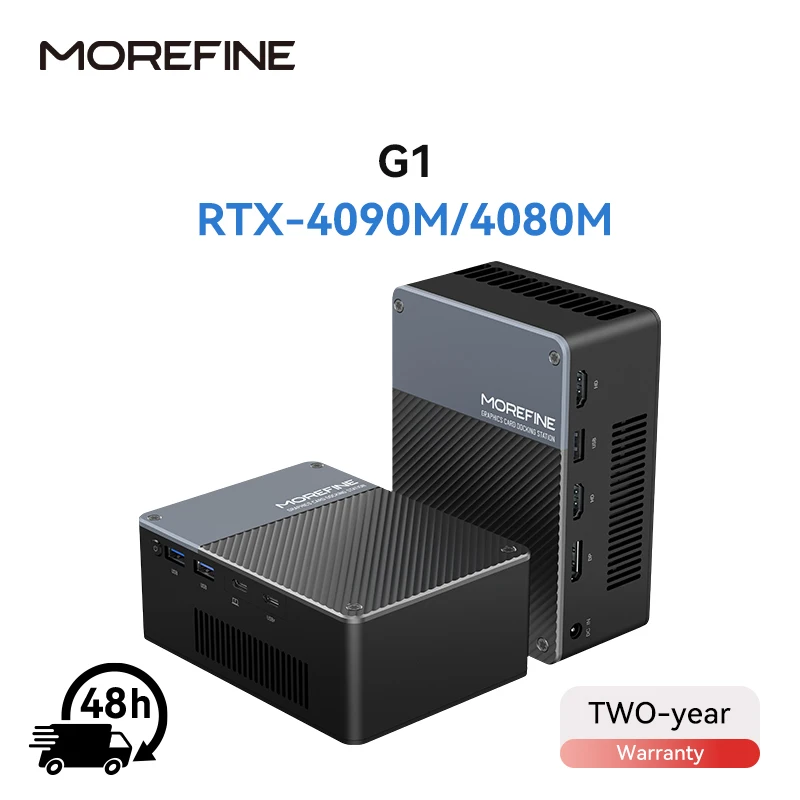 MOREFINE 2025 NEW Mini Pc GPU G1 AI RTX 4080M Super Graphics Card