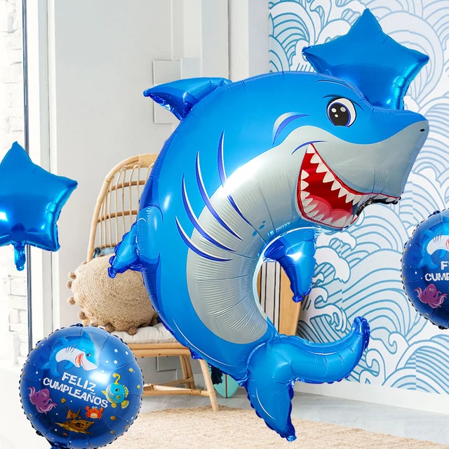 Sea Animal balloons Shark, Nemo Fish Foil balloon Kids Birthday