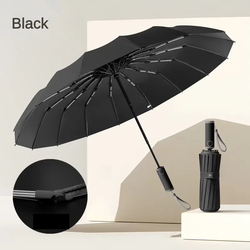 Super Strong Large Automatic Umbrella for Men Women 16K 112Bone folding Windproof Waterproof Anti-UV Rainstorm Special Umbrellas