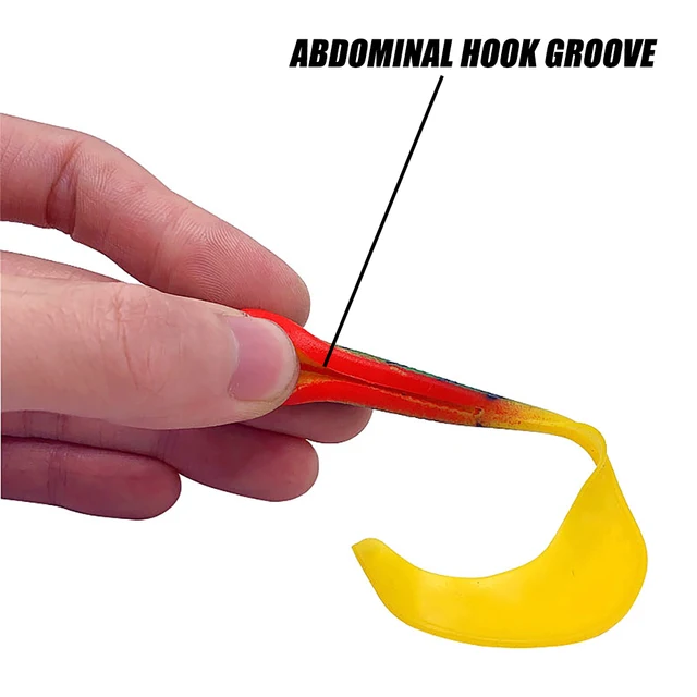 Leurre souple pour carnassiers 12,5 cm 4 pièces 3