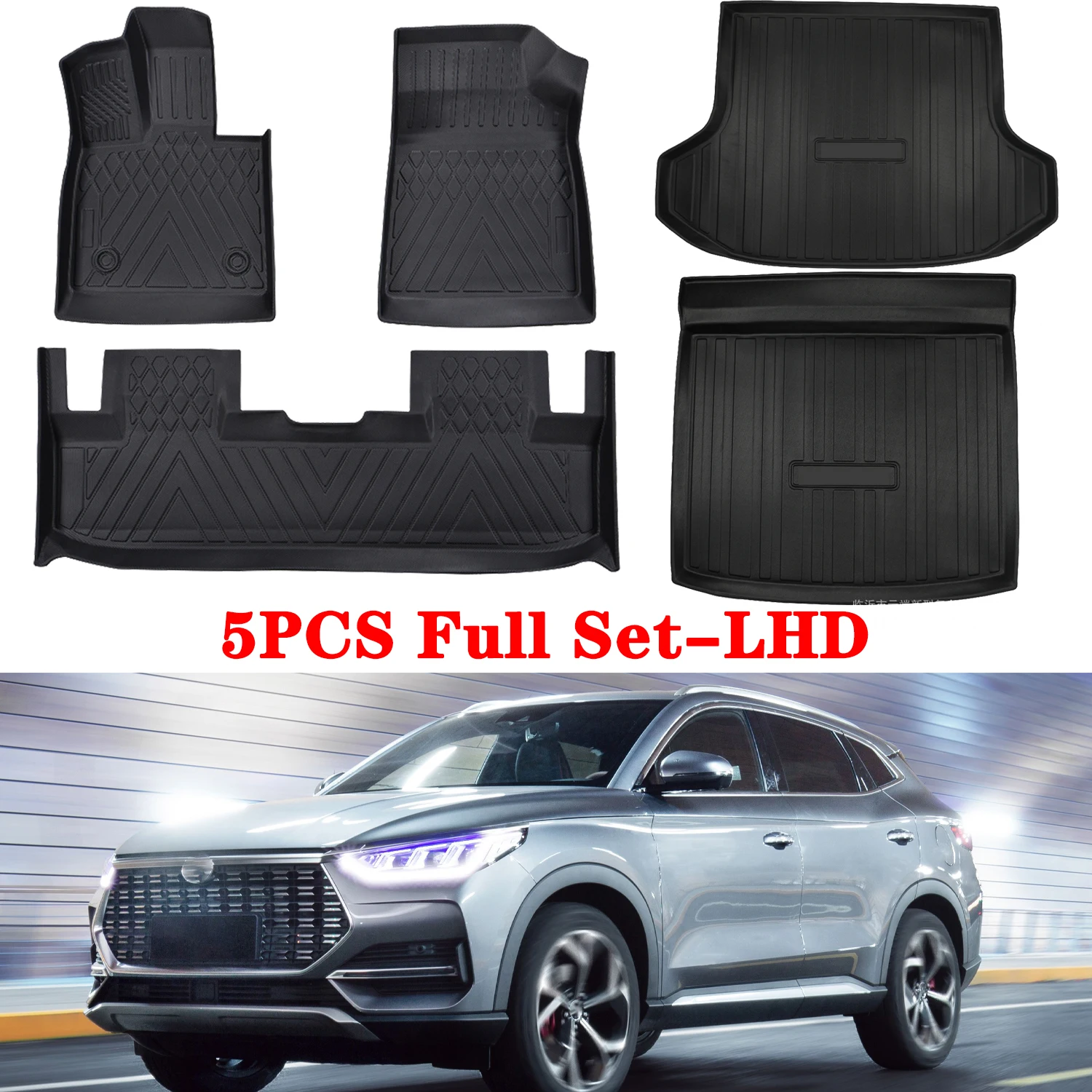 BYD Seal U EV 2024 Uyumlu Araca Özel 4.5D Havuzlu Oto Paspas - Seal BYD Seal U EV 2024 Uyumlu Araca Özel 4.5D Havuzlu Oto Paspas - Seal