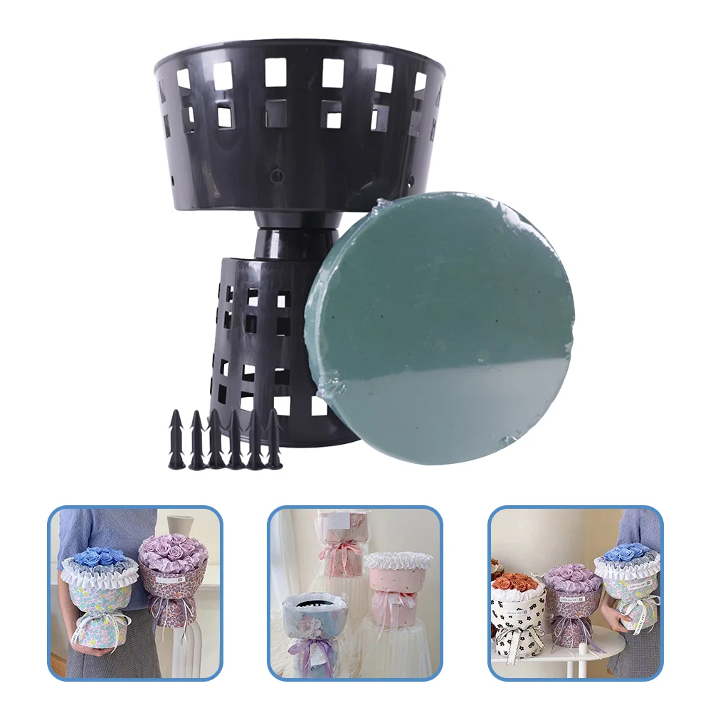 1 Set Floral with Bouquet Packing Buckets Wet Florist Blocks Flower