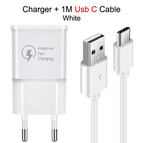 Fast Charger USB Type C Charger Cable Cord For Samsung Galaxy S21 Ultra S20 S9 Plus S10 Note20 A12 Micro USB C Original