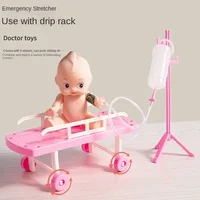 Doctor Nurse Role Play Set Medical Tools with Stethoscope & Injectors in A Pretend Play Trolley Box Ideal Gifts for KidsToys 6