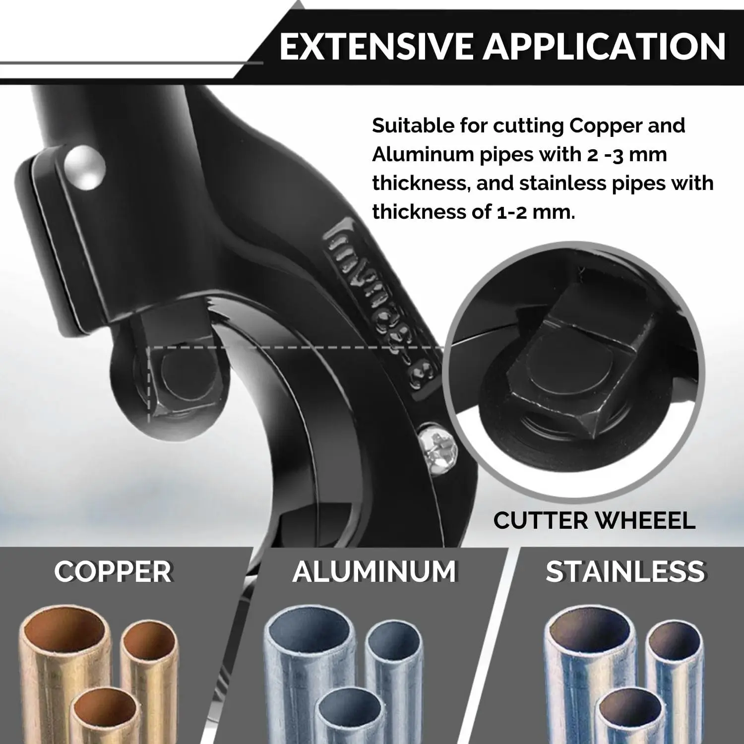 3-35mm pipe cutter light zinc alloy metal pipe cutter pipe cutter copper pipe cu
