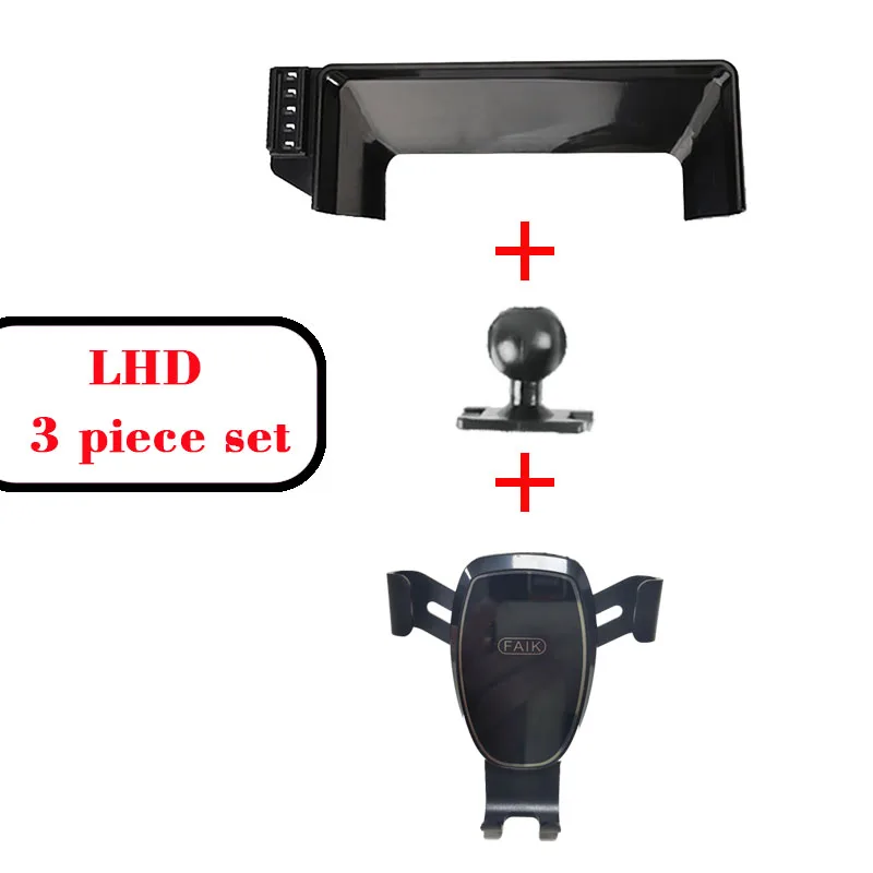 Support de téléphone portable de voiture pour MG4 EV MG 4 MuLan EH32 2022 ~ 2024 360 ° Support GPS rotatif pour voiture, accessoires de support de Navigation  34