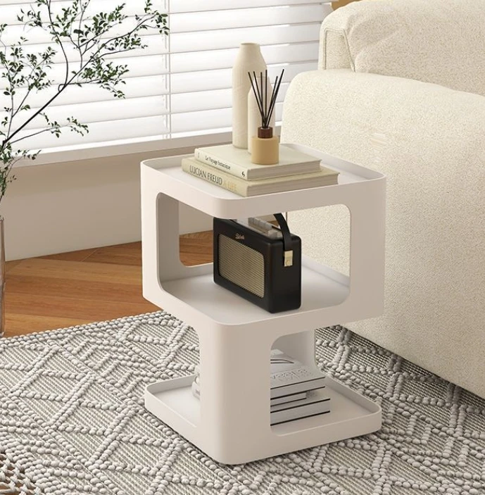 Sofa small bedside table simple modern coffee table several side living room