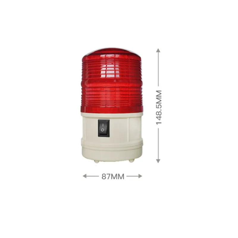 LED Warning Light Traffic Flashing Strobe Alarm Lighting Magnet Base Wireless Safety Emergency Lights