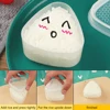 Hot Kitchen Gadgets Onigiri Set for Sushi Rolls Sushi Mold Onigiri Rice Ball Bento Press Maker Mold DIY Tools kit Accessories 4