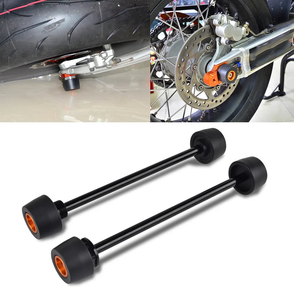 

Motorcycle Slider Front Rear Fork Axle Slider For KTM 690 Duke 2008-2019 690 SMC R 2019-2023 Husqvarna Vitpilen 701 Supermoto