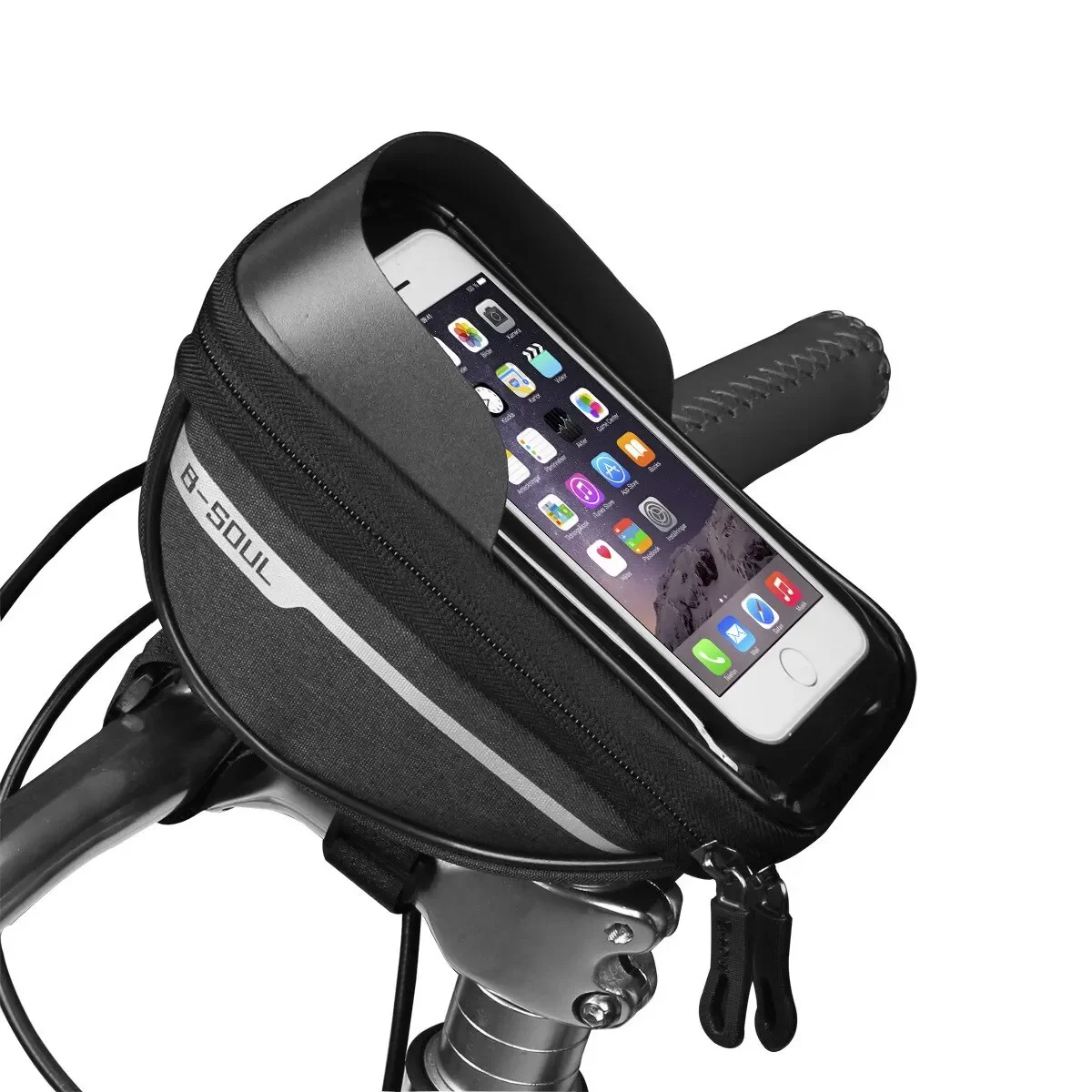 Multipurpose Waterproof Bicycle Handlebar Phone Holder Bag