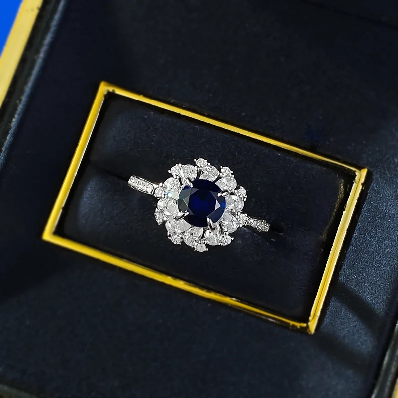 S925 мл лмлё? мк°? н’? лммл?￢л“? л°?м§?, 6.0mm лё”л?Ё м≫?л?°л, м?￢м н?Ём…? нк·?м, ммн’?