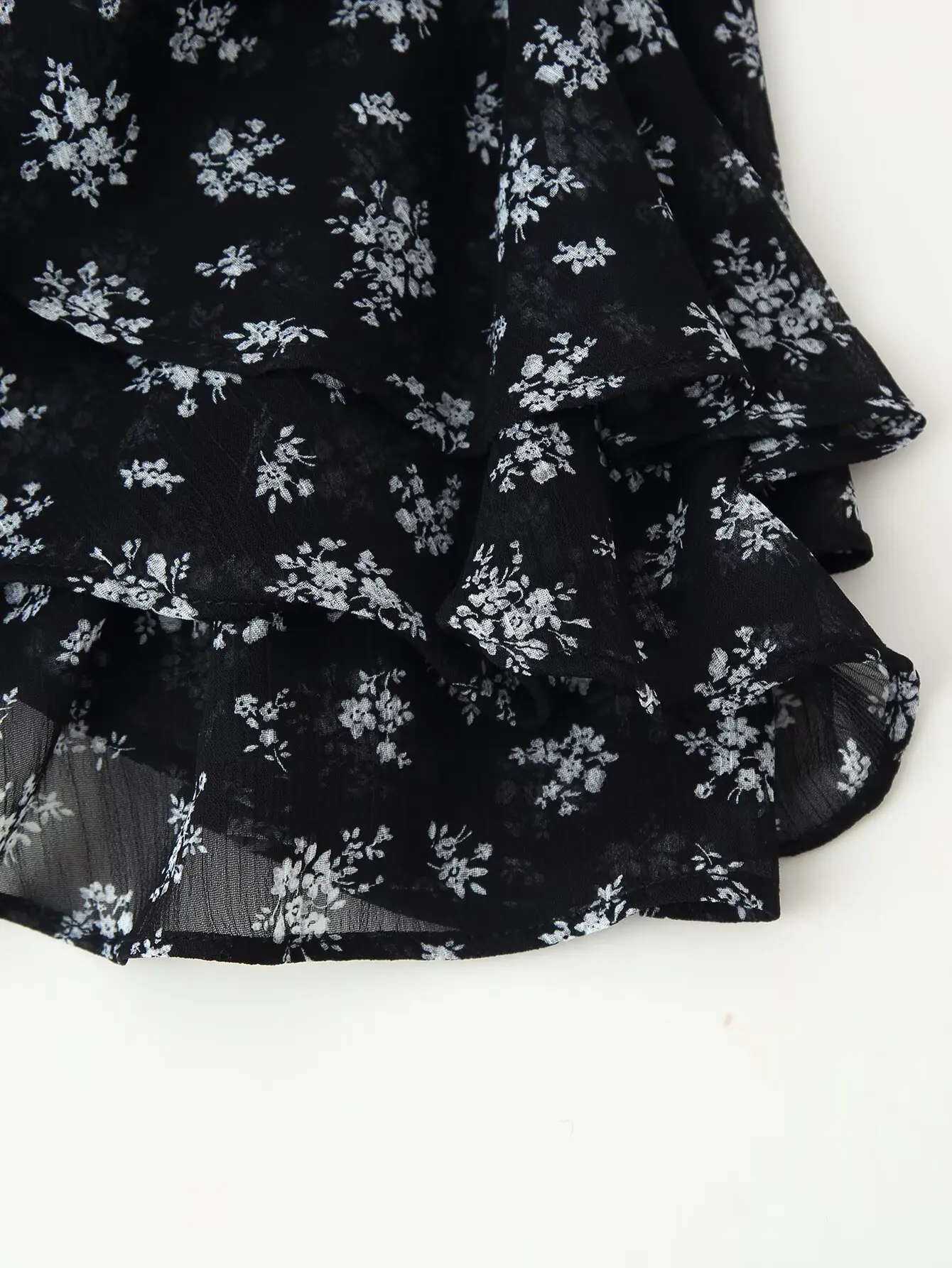 Women French Style Dress Spring Autumn Fashion Sexy V-Neck Long Sleeve Dress Female Print Evening Dress Summer Party Mini Dress